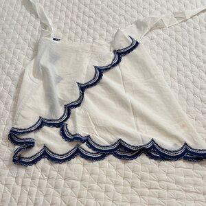 Maeve Ivory Skirt Coverall